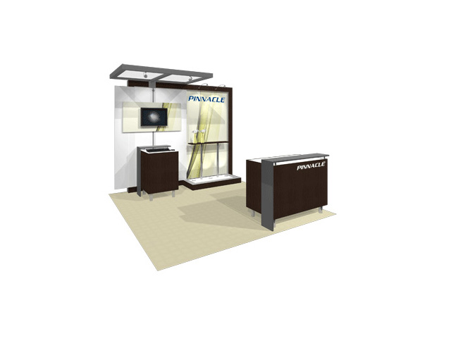 Custom trade show and exhibition displays