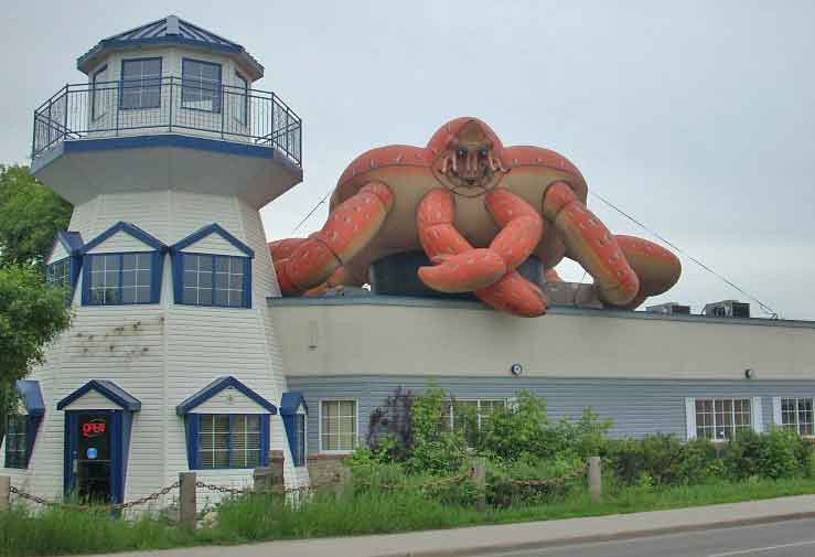 Giant Inflatable Crab