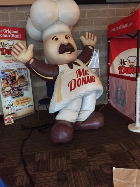 Giant Inflatable of Donair Mascot