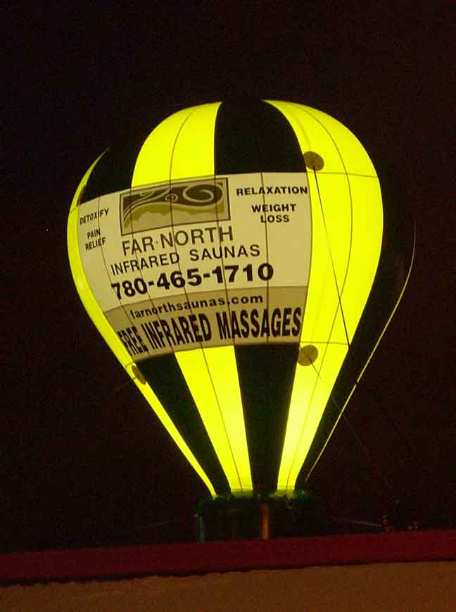 Hot Air Balloon for far north