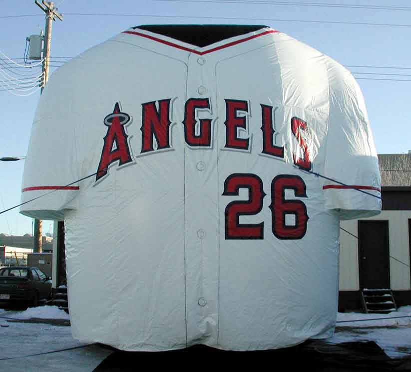 Inflatable Angels Baseball jersey